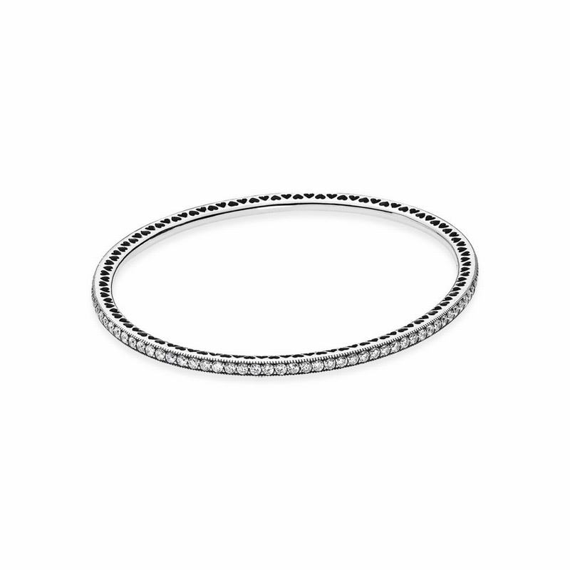 Pandora Twinkling Forever Bangle Bracelet Silver Egypt ZC7326950